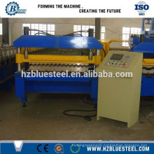 metal steel roof making roll forming machinery, metal corrugated sheet roof forming machine